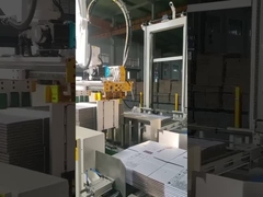 紙箱用のTAEMSロボットパレライザーシステム